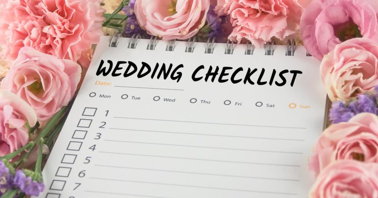 Last Minute Wedding Tasks